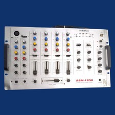 Mixer de som estéreo RADIOSHACK SSM-1850 DJ/equipamento de música. Prof testado funcionando, usado comprar usado  Enviando para Brazil