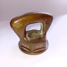 Vintage brass hms for sale  MANNINGTREE