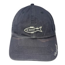 Fish Slideback Hat Blue One Size Adjustable Embroidered Life Is Good, usado comprar usado Fish Slideback Hat Blue One Size Adjustable Embroidered Life Is Good, usado comprar usado  Enviando para Brazil