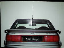 Audi coupe brochure for sale  BOURNE