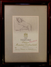 Weinetikett chateau mouton gebraucht kaufen  München