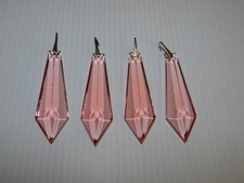 Waterford pink chandelier for sale  Avon by the Sea