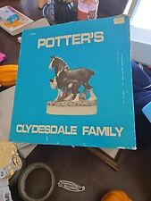 POTTER'S IMPORTADO CARAMELO WHISKY "CLYDESDALE FAMILY" 1978 JARRA  segunda mano  Embacar hacia Argentina