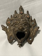 Tibetan brass mask for sale  Grant