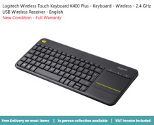 Logitech k400 plus for sale  MALDON