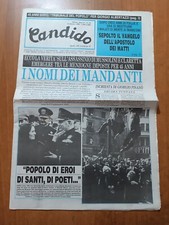 Candido 1989 uccisione usato  Trappeto