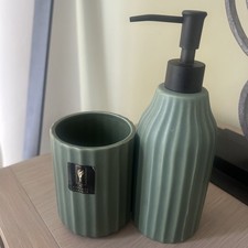 Green handcrafted bathroom for sale  SHEPPERTON