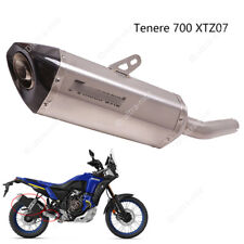 Silenciador de titânio tubo de escape motocicleta Yamaha Tenere 700 XTZ07 2019-2025 comprar usado  Enviando para Brazil