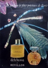 Publicite papier parfum d'occasion  Montluçon
