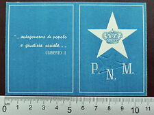 Tessera 1954 pnm usato  Palestrina