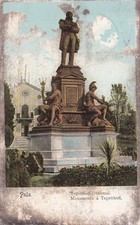 Cartolina pola monumento usato  Trieste