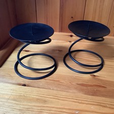 Black metal spiral for sale  HARROW