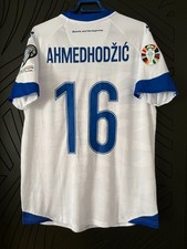 Camisa de futebol Ahmedhodzic #16 Bósnia - Portugal Kelme L Bosna último jogo comprar usado  Enviando para Brazil