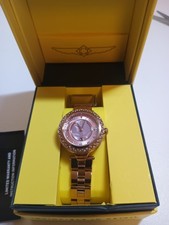 Relógio feminino Invicta Angel Collection cor rosa resistente à água #38099 chama comprar usado  Enviando para Brazil