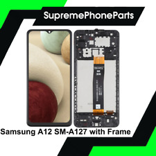 Para Samsung Galaxy A12 SM-A127 LCD conjunto digitalizador tela sensível ao toque com moldura-Reino Unido comprar usado  Enviando para Brazil