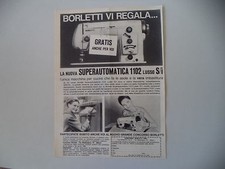 Advertising pubblicità 1965 usato  Salerno