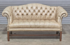 Classic leather tufted for sale  Canton