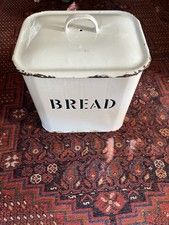 vintage enamel bread bin for sale vintage enamel bread bin for sale LONDON