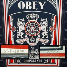 Shepard fairey signed for sale  Littleton