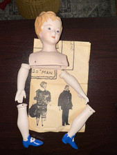 Usado, Kit de boneca vintage Blue Boy 20” homem Bisque Shackman porcelana RARO comprar usado  Enviando para Brazil