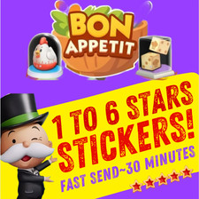 Monopoly stickers all d'occasion  Expédié en Belgium