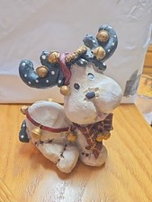 Figurine reindeer resin for sale  Waukee