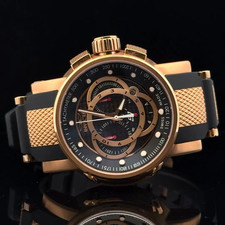 Invicta S1 Rally relógio cronógrafo ouro rosa preto 52mm 0900 comprar usado  Enviando para Brazil