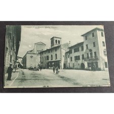 Cartolina cividale piazza usato  Alessandria