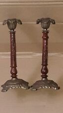Coppia antichi candelabri usato  Pavone Canavese