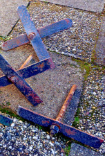 Alte maueranker zuganker gebraucht kaufen  St. Michaelisdonn