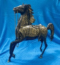 Sculpture cheval laiton d'occasion Sculpture cheval laiton d'occasion  Expédié en France