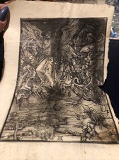 Antico manoscritto illustrato usato  Imperia