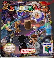 Etiqueta personalizada ED64/Super 64 etiqueta laminada brilhante da mais alta qualidade upgrade N64 comprar usado  Enviando para Brazil