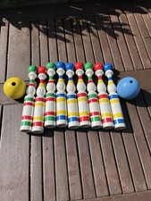 French wooden skittles for sale  DUNKELD