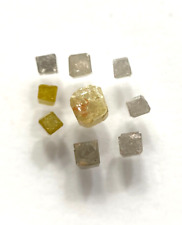 Elegante Cubo Diamante Lote 1.48tcw 9pcs Gris Amarillo Mix Color Plano Cut Joya comprar usado Elegante Cubo Diamante Lote 1.48tcw 9pcs Gris Amarillo Mix Color Plano Cut Joya comprar usado  Enviando para Brazil
