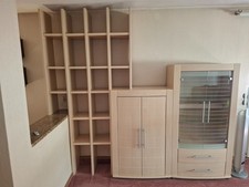 Wohnwand ahorn schrankwand gebraucht kaufen  Waldenburg