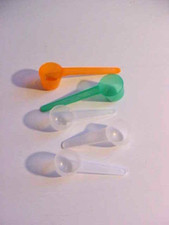 Measuring spoons plastic for sale  WHITLEY BAY