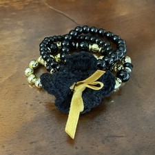Bracciale donna nero usato  San Giorgio a Liri
