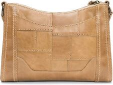 Frye V7103 Feminino Bege Melissa Patchwork Zíper Transversal 11,5x8,5x2 pol comprar usado  Enviando para Brazil