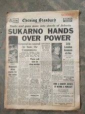 Newspapers 1966 back for sale  LONDON
