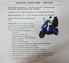 Scooter elettrico ruote usato Scooter elettrico ruote usato  Landriano