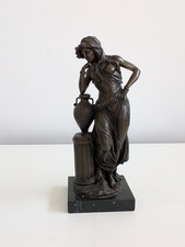 Scultura bronzo figura usato  Gavirate