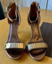 Brown heel ankle for sale  ANDOVER