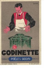 Publicité godinette poëles d'occasion  Paris XVII