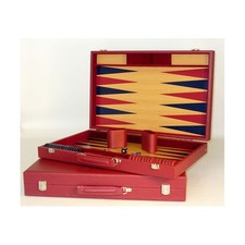 Worldwise backgammon burgundy for sale  Madison