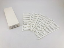 Caixa de 5 novos Allen-Bradley 1492-MS5X12H1-10 Ser. Cartões marcadores horizontais A, usado comprar usado  Enviando para Brazil