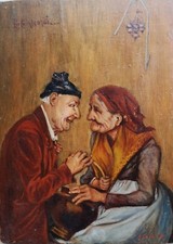 Vecchio dipinto primi usato  Prato