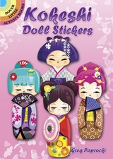 Kokeshi doll stickers for sale  Denver
