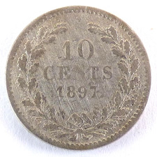 Cents wilhelmina silber gebraucht kaufen  Hamburg