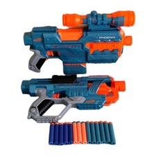 Lot pistolets nerf d'occasion  Pontvallain